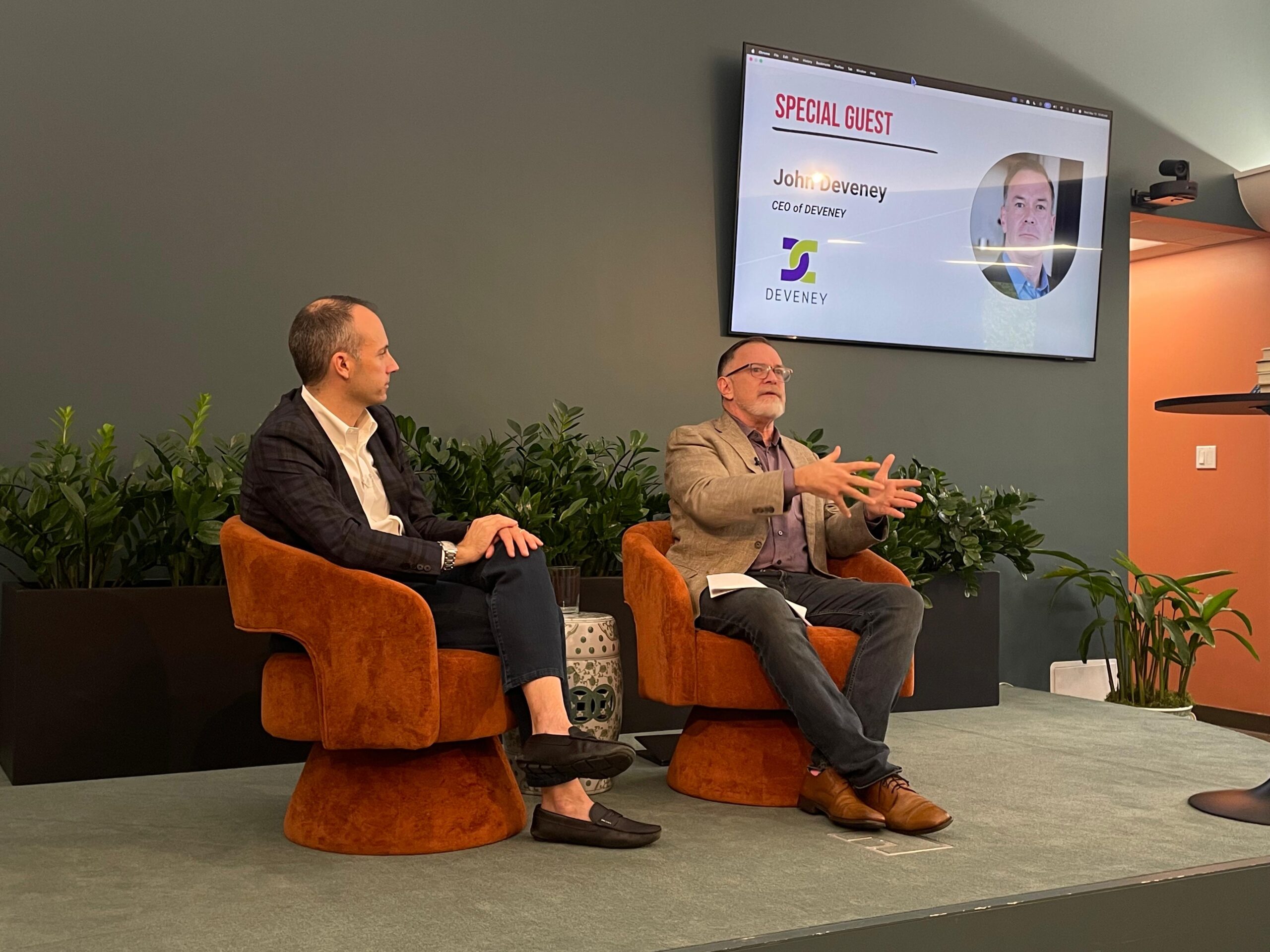 Jeffrey Doussan and John Deveney discuss AI and human connection in real estate at KW New Orleans